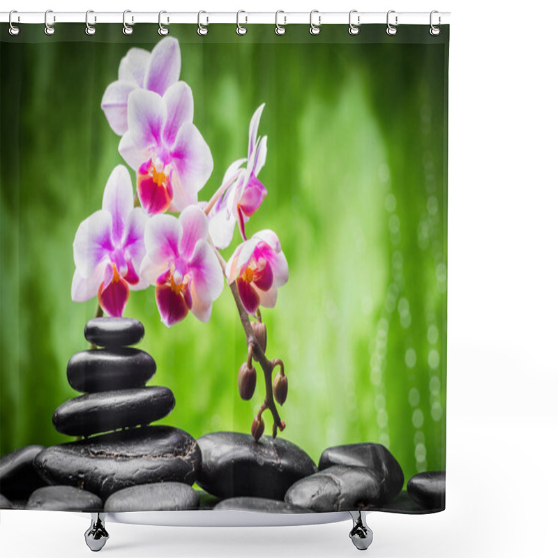 Personality  Zen Stones Shower Curtains