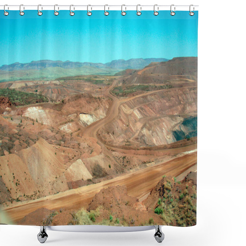 Personality  The Mining Of Raw Materials, Coal Mining Industry In Australia Shower Curtains