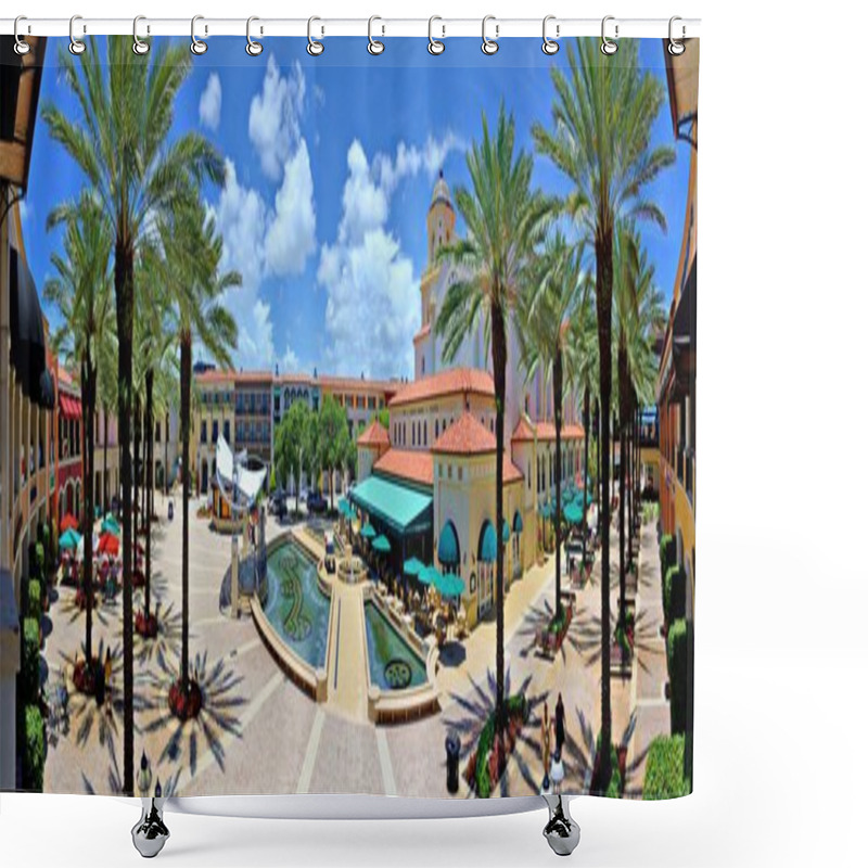 Personality  City Place West Palm Beach Shower Curtains