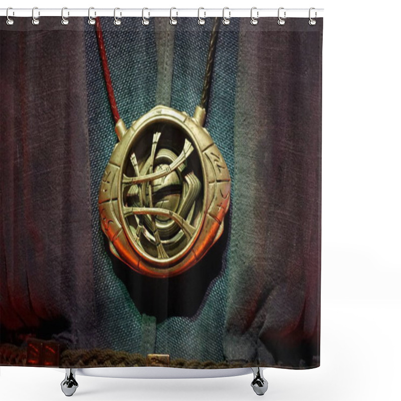 Personality  Master Of The Mystic Arts Himself's Eye Of Agamotto. Shower Curtains