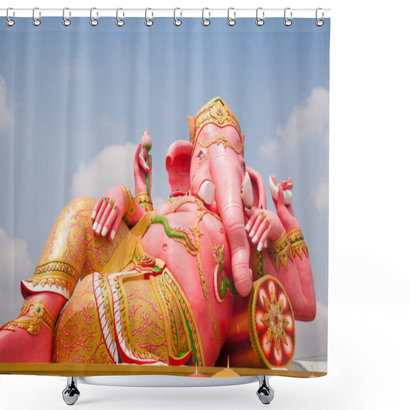 Personality  Ganesh. Shower Curtains