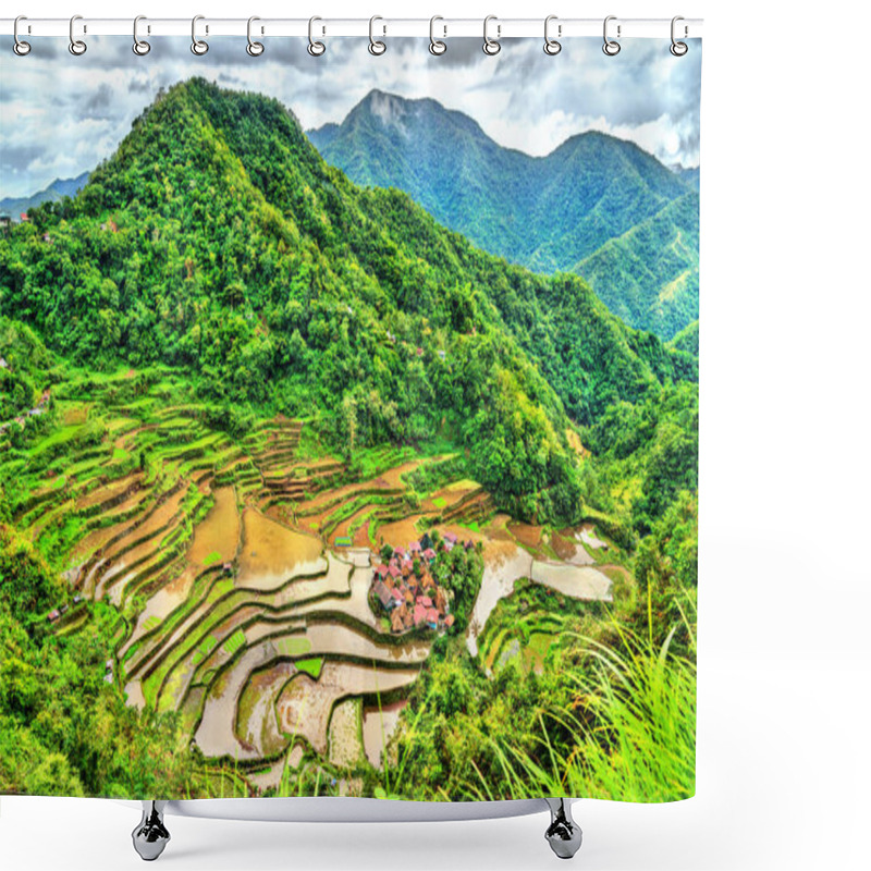 Personality  Bangaan Rice Terraces - Luzon, Philippines Shower Curtains