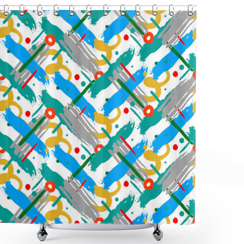 Personality  Abstract Seamless Pattern Shower Curtains