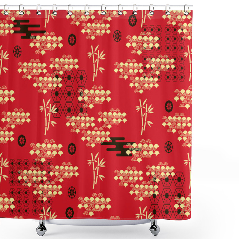 Personality  Japanese Pattern315 Shower Curtains