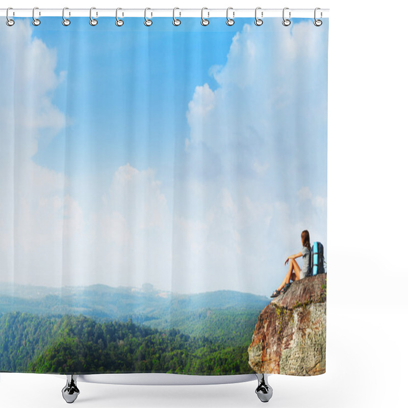 Personality  Woman Shower Curtains