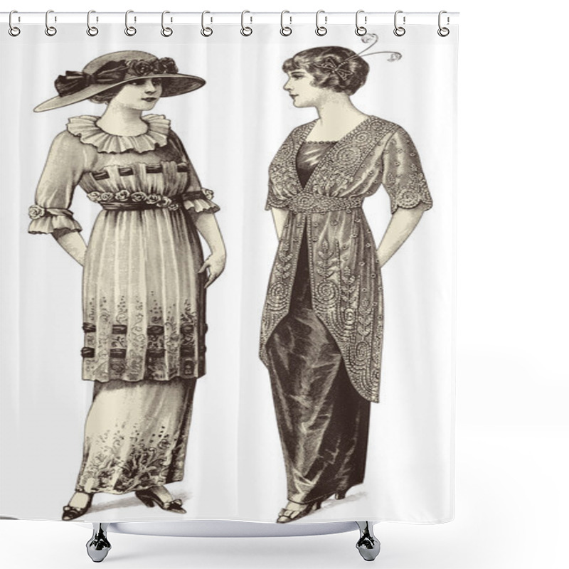 Personality  Elegant Ladies Shower Curtains