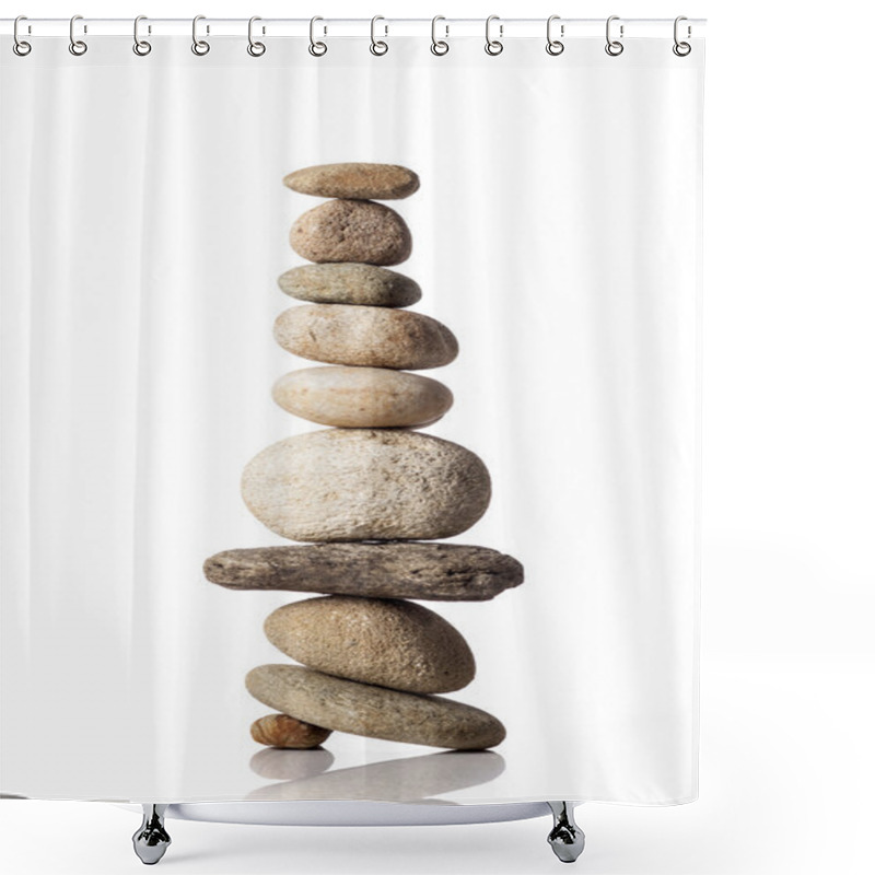 Personality  Stones Shower Curtains