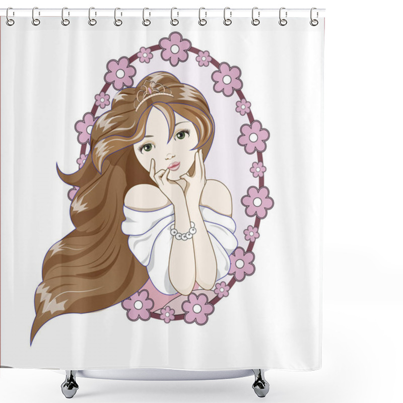 Personality  Princess Dreams Shower Curtains