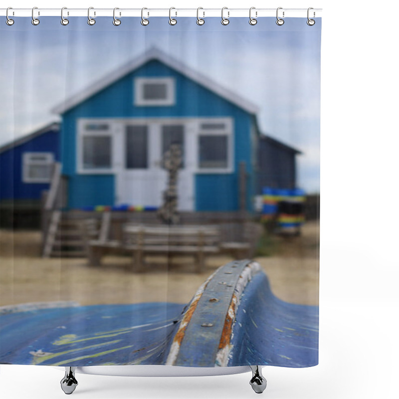 Personality  Boat Keel Shower Curtains