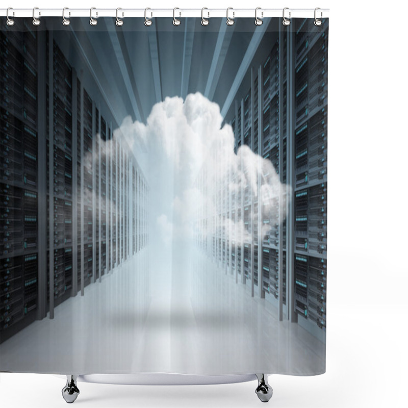 Personality  Cloud Concept Shower Curtains