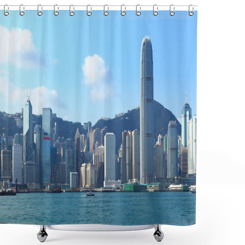 Personality  Hong Kong Victoria Harbour Shower Curtains