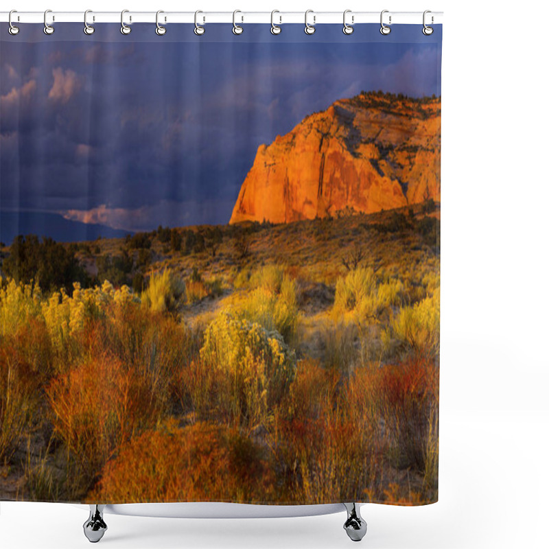 Personality  Beautiful Prairie Landscapes Shower Curtains