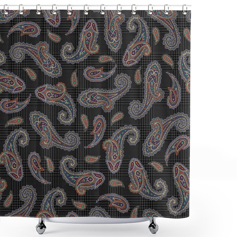 Personality  Paisley Pattern Shower Curtains