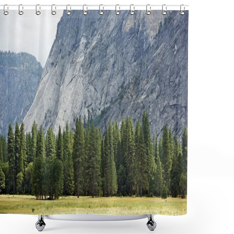 Personality  Yosemite Valley Meadow Shower Curtains