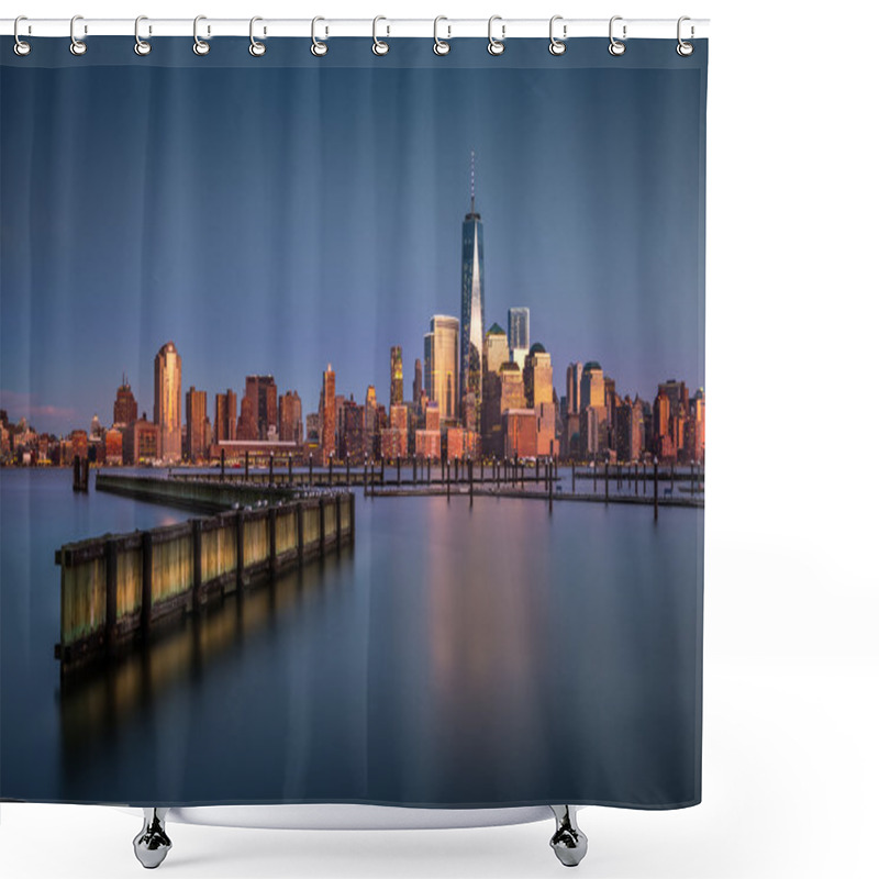 Personality  Downtown New York Shower Curtains