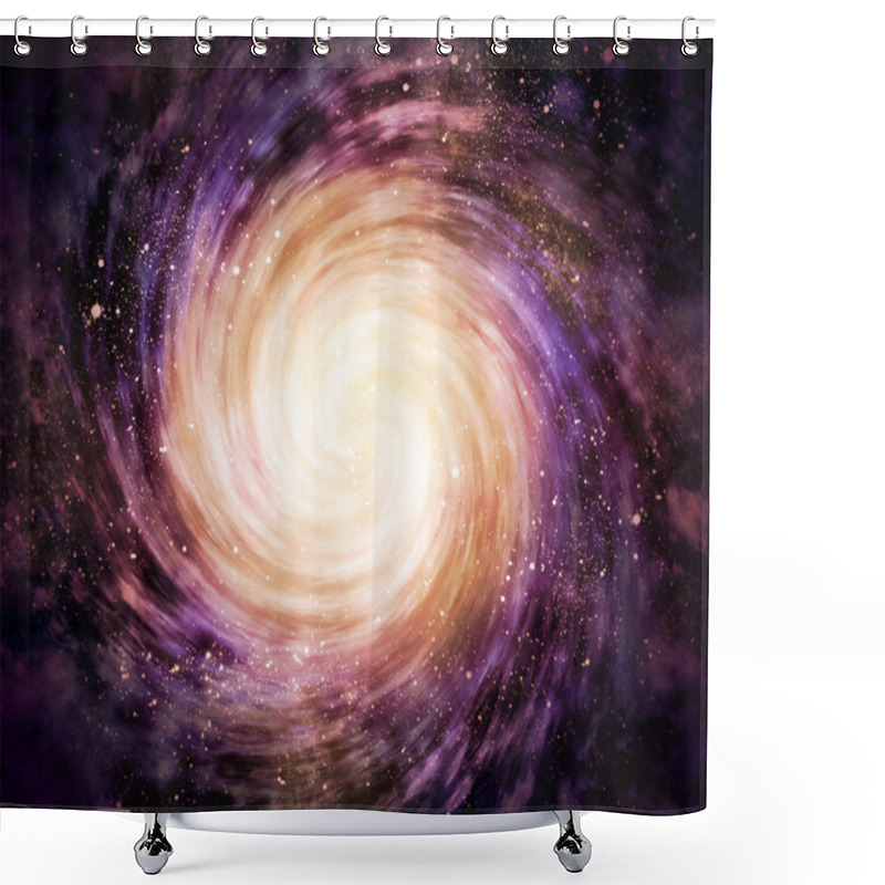 Personality  Spiral Galaxy In Space Shower Curtains