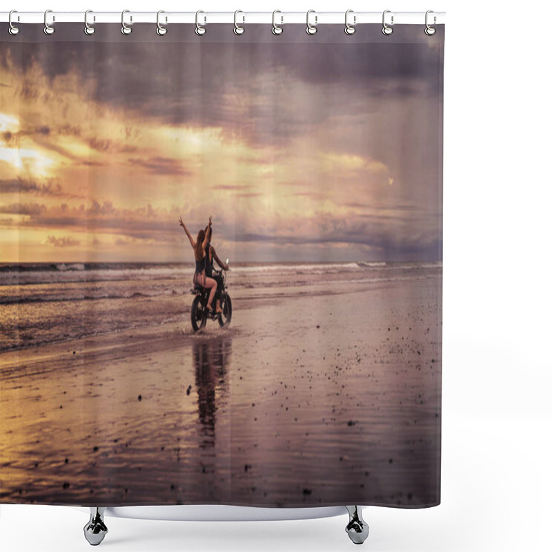 Personality  Seacoast Shower Curtains