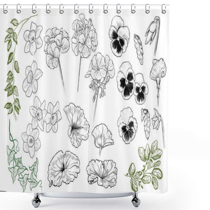 Personality  Art Background, Copy Space  Shower Curtains