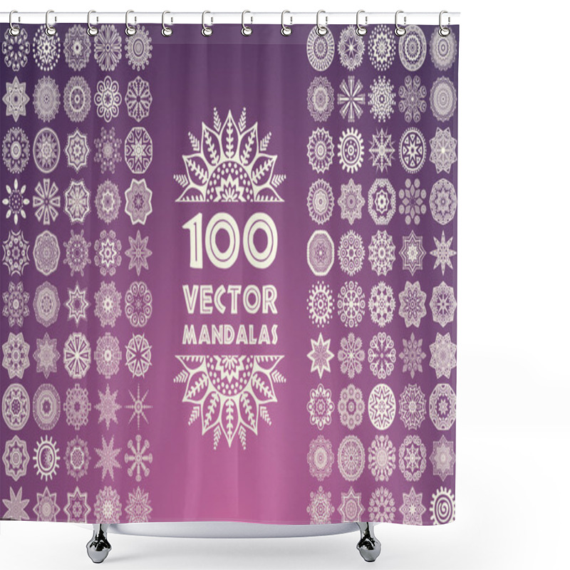 Personality  Decorative Mandala Collection Shower Curtains