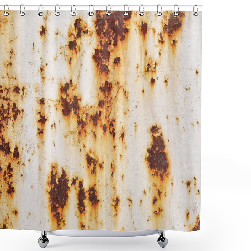 Personality  Rusted And Corroded Surface Shower Curtains