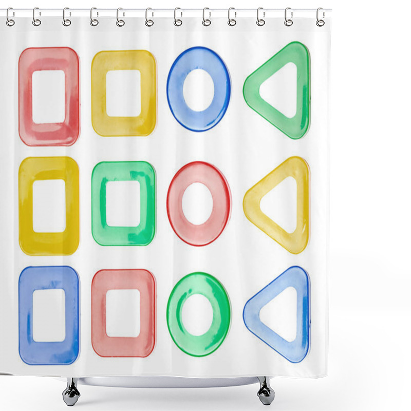 Personality  Frames From Child Toy Shower Curtains