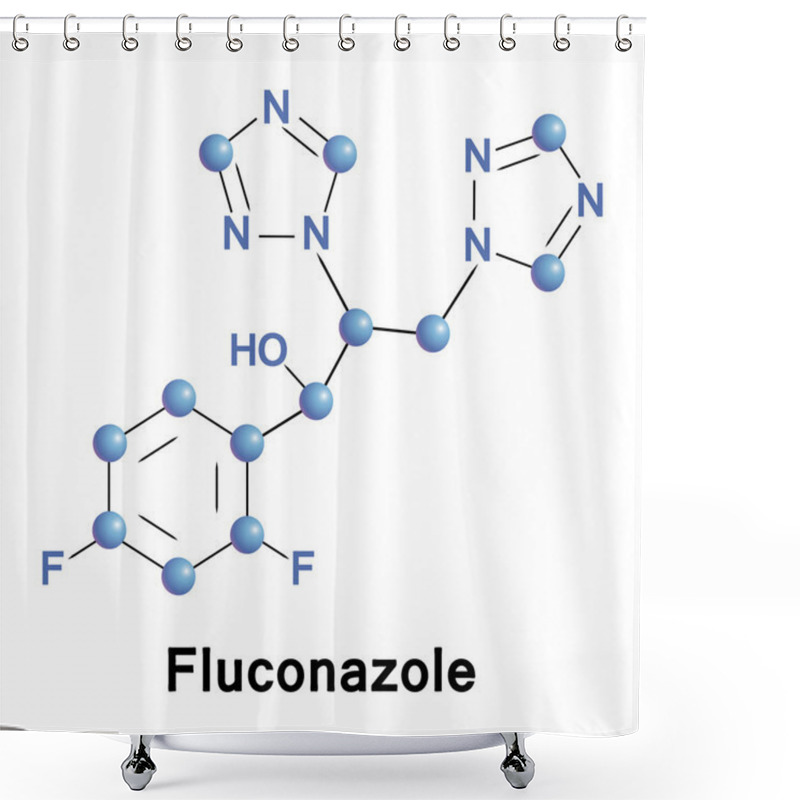 Personality  Fluconazole Antifungal Medication Shower Curtains