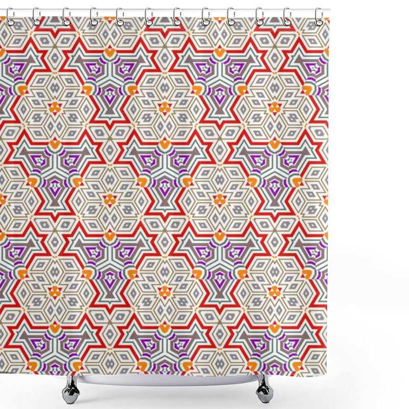 Personality  Mosaic Shower Curtains