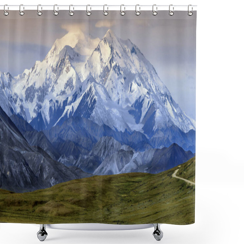 Personality  Mount McKinley - Denali National Park - Alaska Shower Curtains