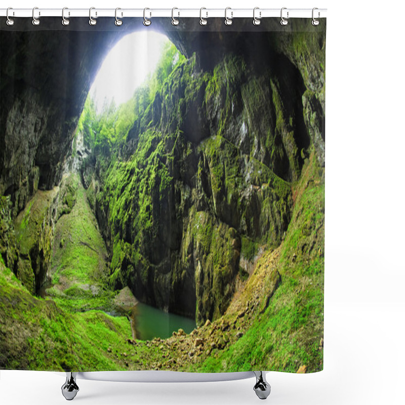 Personality  Punkevni Cave, Czech Republic Shower Curtains